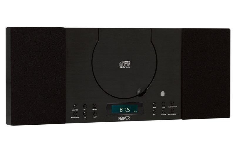 stikstof Gedateerd output Denver Miniset Compact Stereo CD player MC-5010 BLACK - Gezinsenergieshop